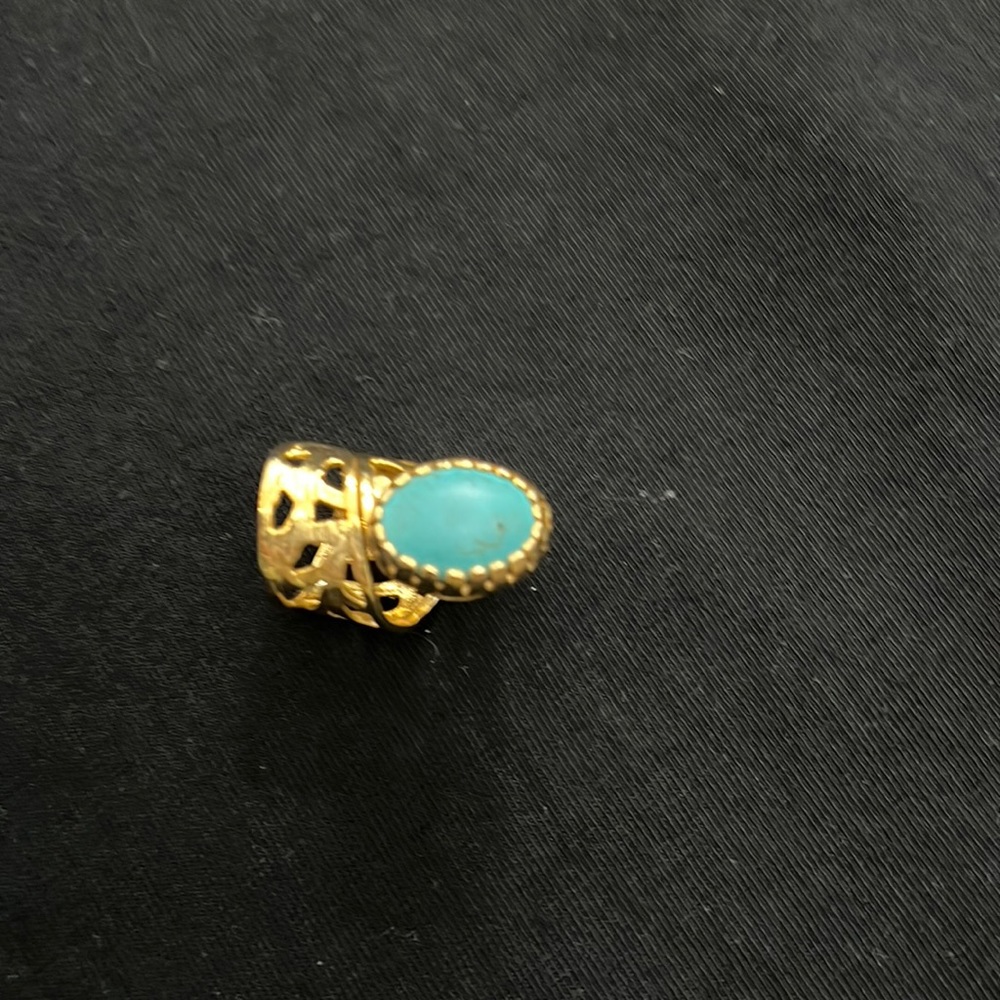 Turquoise Adjustable ring - Picture 4 of 11